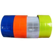 5cm Luminous PVC Belt Safety Warning Lattice Clear Reflective Tape